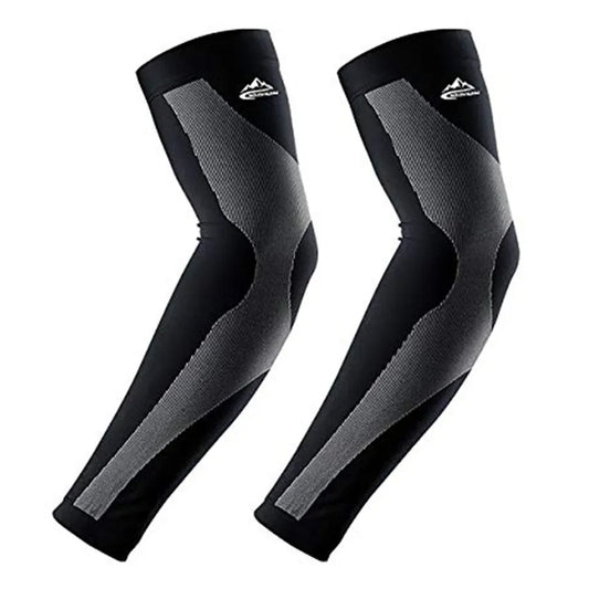 TWO (2) Silk Arm Compression Sleeves – Unisex